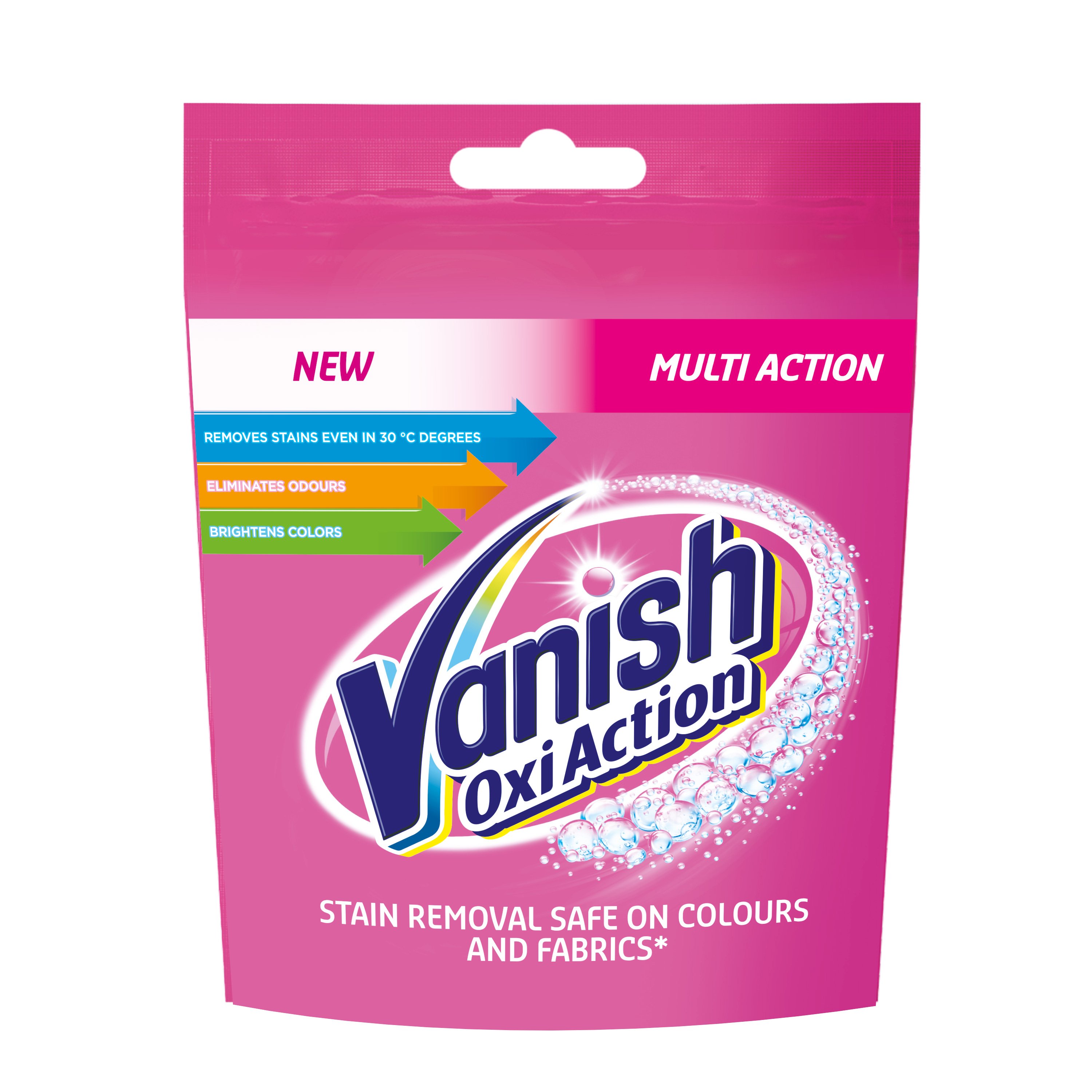 Відбілювач порошкоподібний Vanish Oxi Action, пакет, 300 г - фото 1
