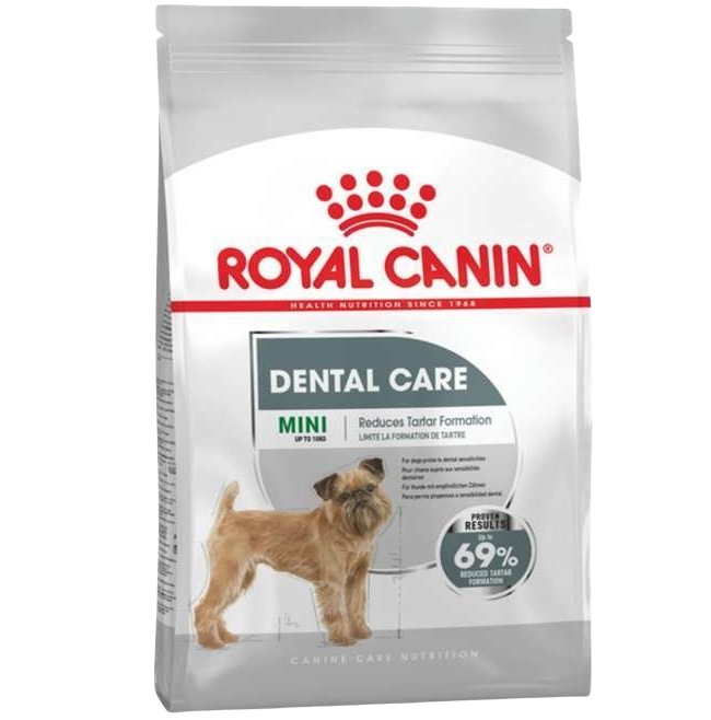 Сухий корм для собак малих порід із підвищеною чутливістю зубів Royal Canin Mini Dental Care, 1 кг (12210109) - фото 1