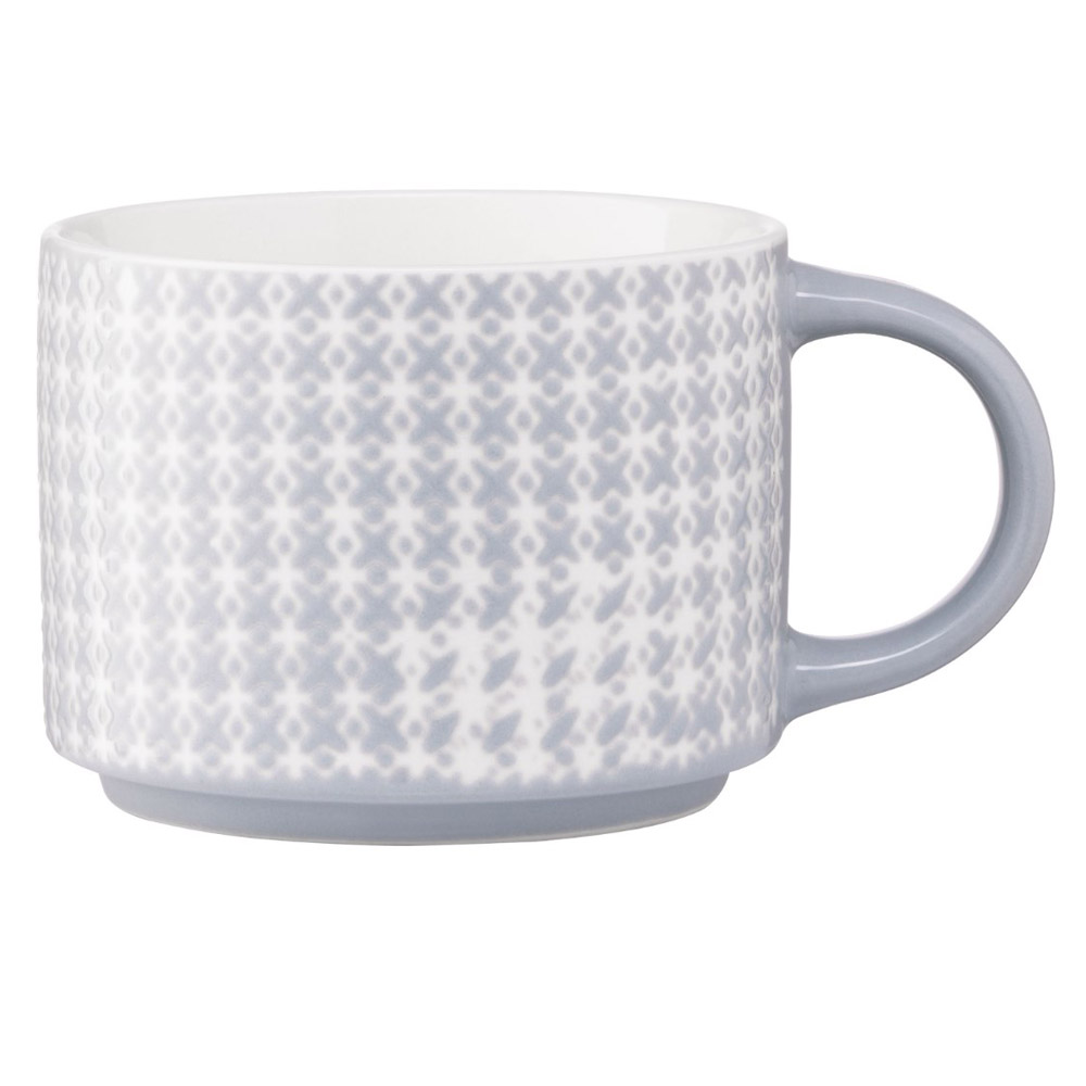 Чашка Ardesto Weaving A, 330 мл, білий (AR3473A) - фото 1