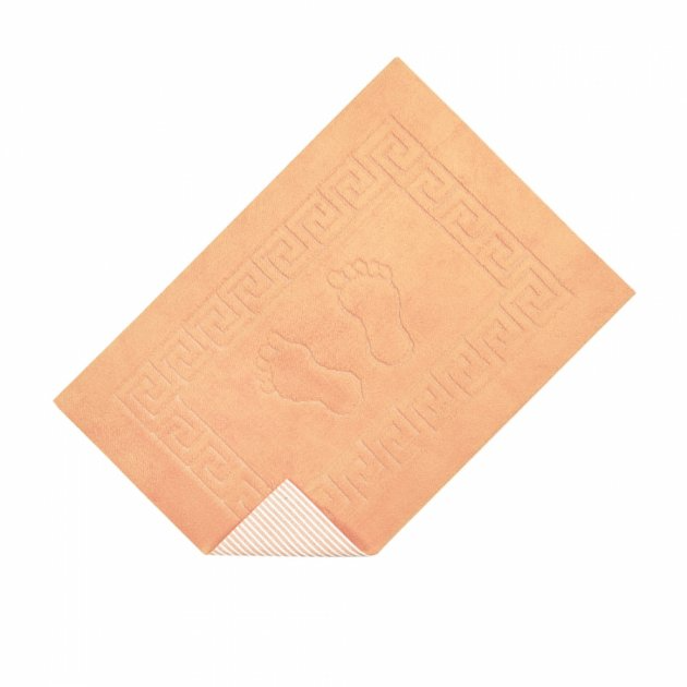 Килимок для ванної Lotus, 65х45 см, світло-оранжевий (svt-2000022211666) - фото 1
