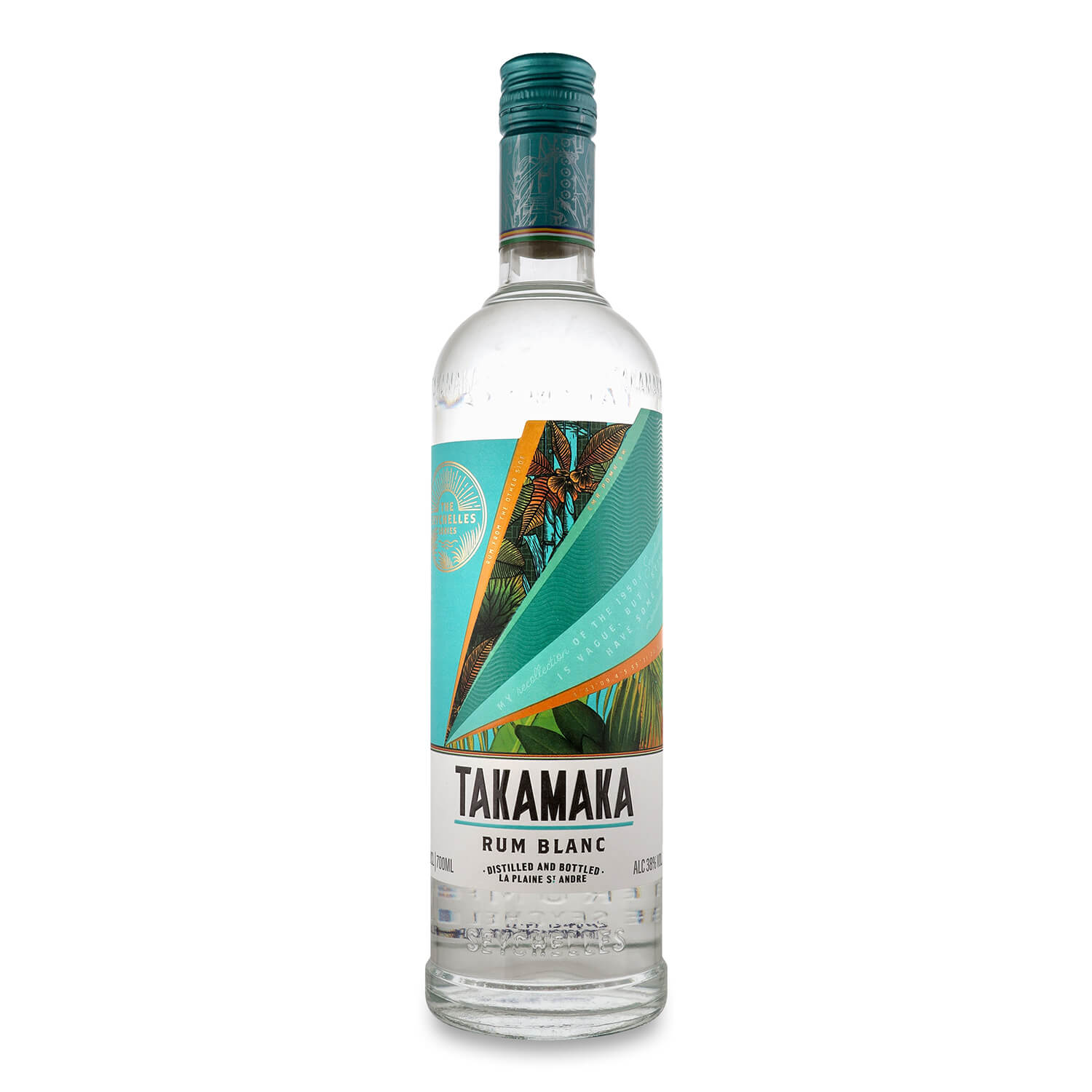 Ромовий напій Takamaka Rum Blanc, 38%, 0,7 л (871948) - фото 1