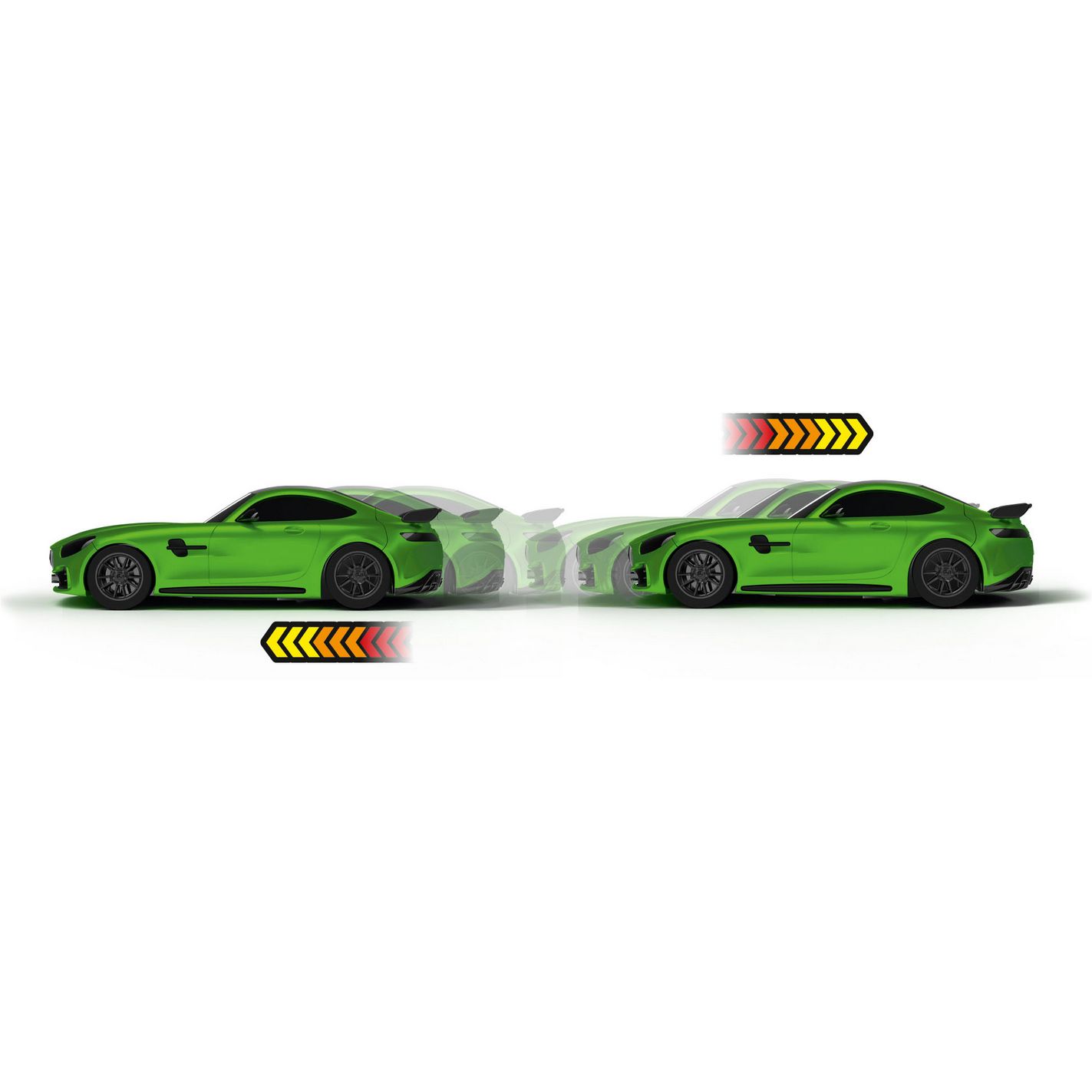 Збірна модель Revell Mercedes-AMG GT R, Green Car, рівень 1, масштаб 1:43, 10 деталей (RVL-23153) - фото 4