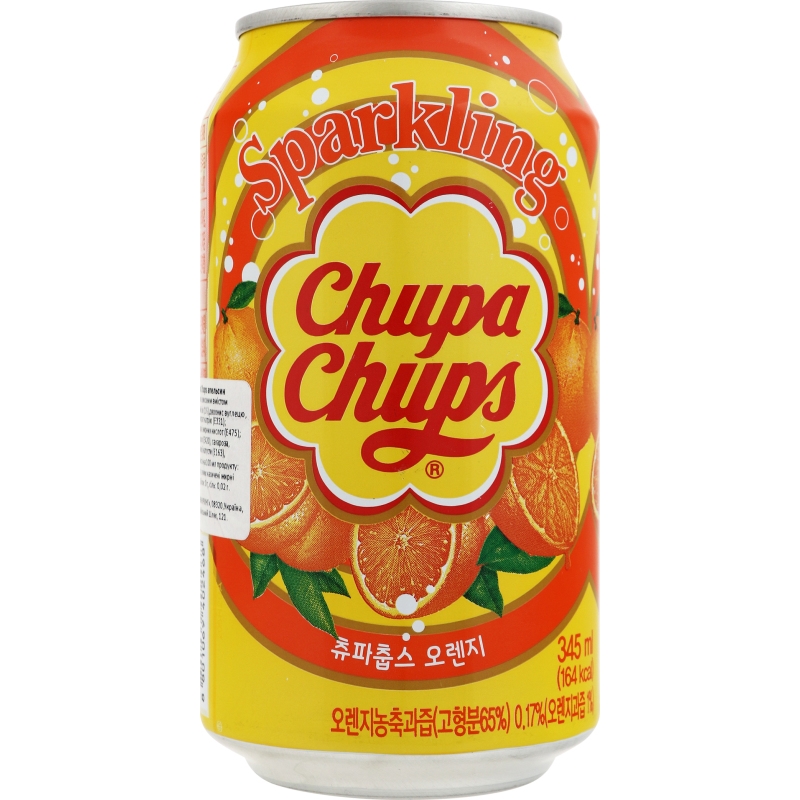 Напій Chupa Chups Апельсин газований 345 мл (888453) - фото 1