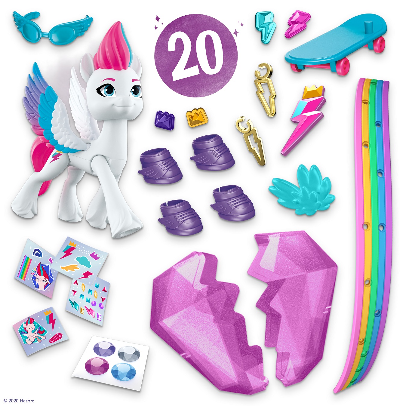 Ігровий набір Hasbro My Little Pony Кришталева Імперія Зіп Шторм (F2452) - фото 2