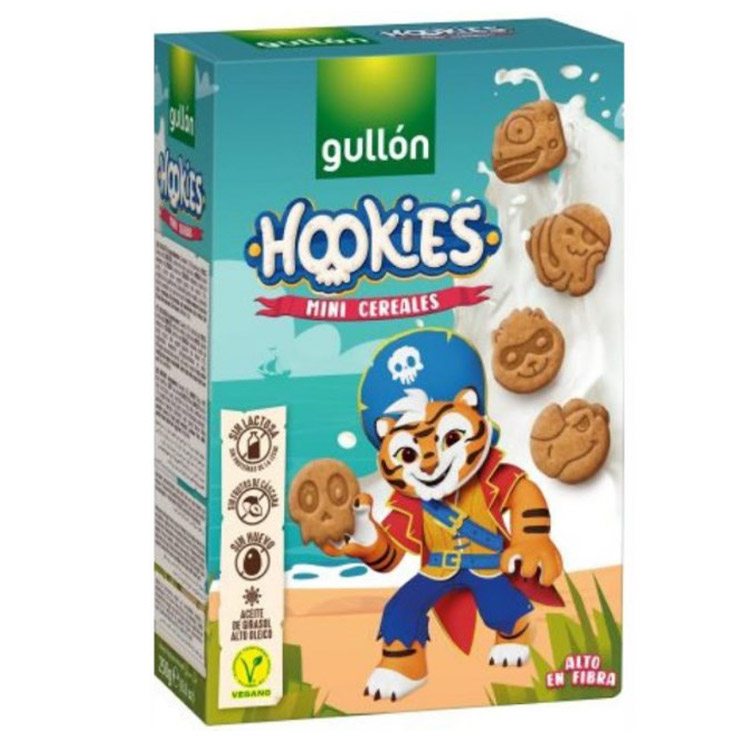 Печенье Gullon Hookies Mini cereales, 250 г - фото 1
