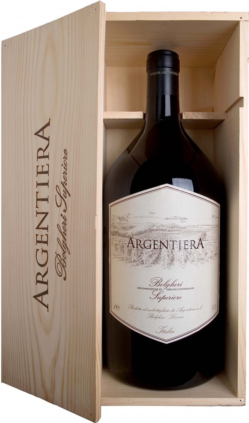 Вино Tenuta Argentiera Argentiera Bolgheri Superiore 2018 DOC, 14,5%, 3 л (873711) - фото 1