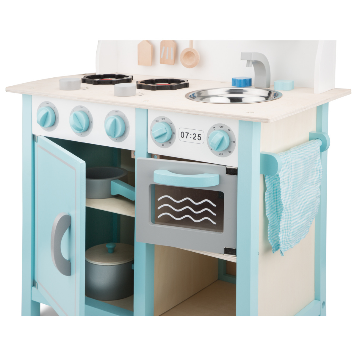 Игровой набор New Classic Toys Кухня Bon Appetit, голубой (11063) - фото 3