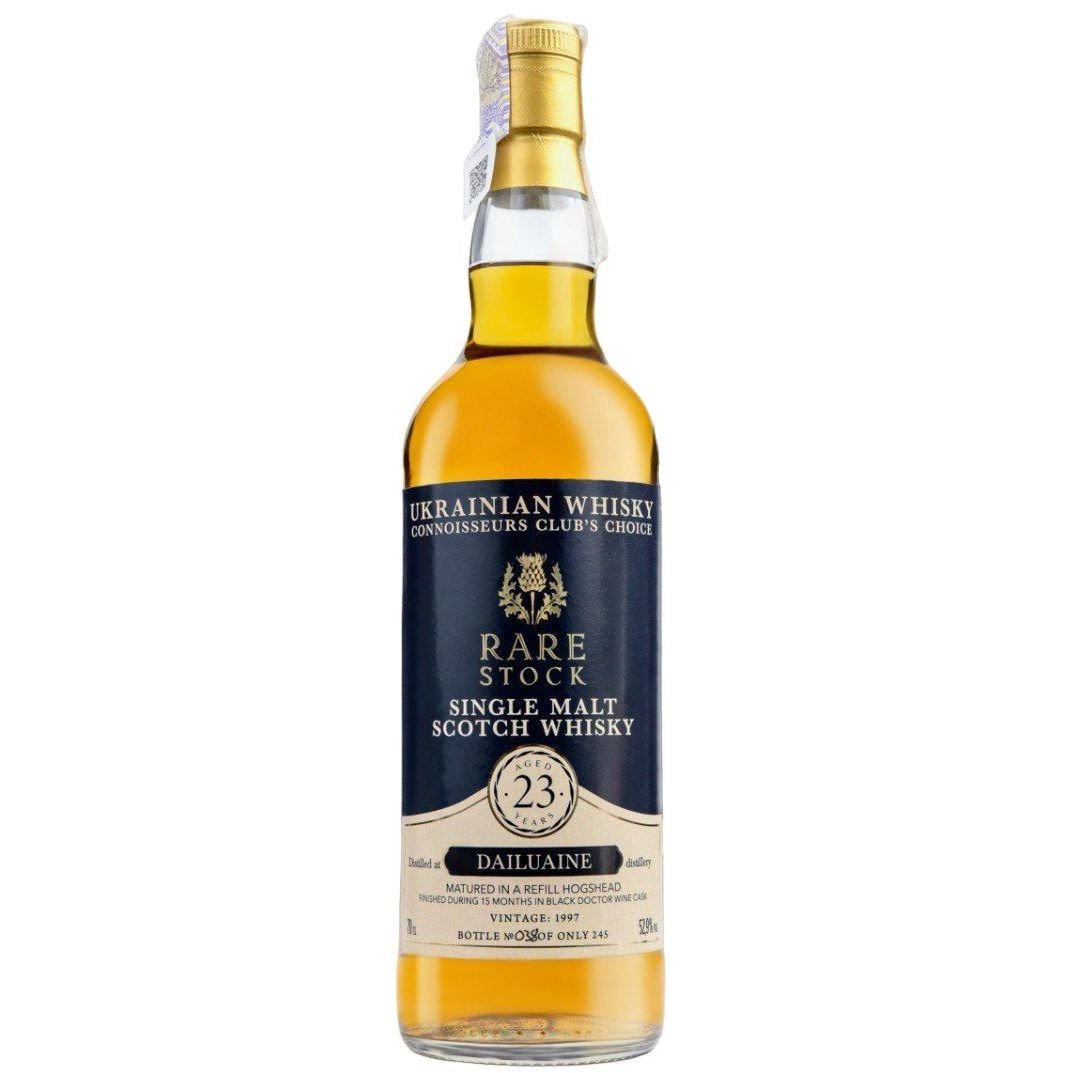 Виски Dailuaine 23 Years Old Black Doctor Single Malt Scotch Whisky 52.9% 0.7 л  - фото 1