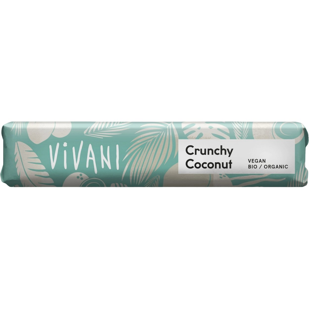 Батончик Vivani Crunchy Coconut молочний шоколад з кокосом органічний 35 г - фото 1
