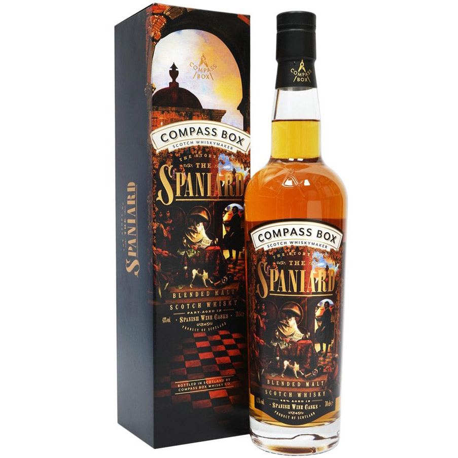 Віскі Compass Box The Story of The Spaniard Blended Malt Scotch Whisky 43% 0.7 л, в подарунковій упаковці - фото 1