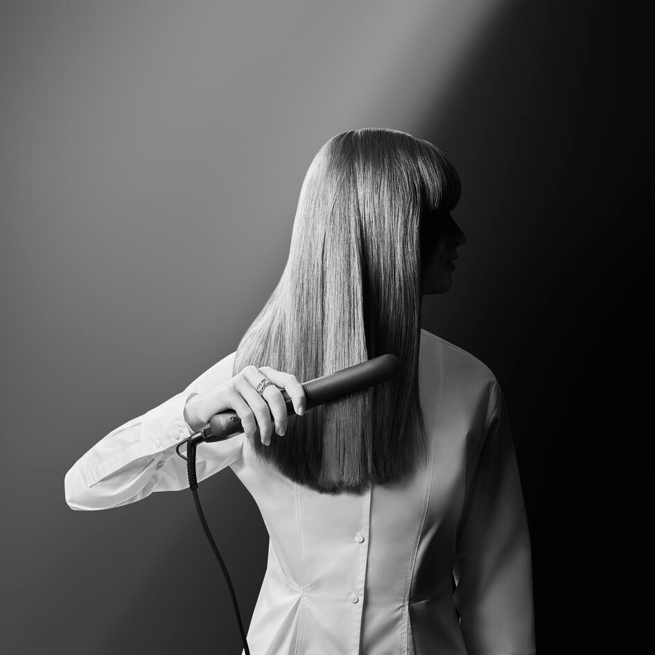 Выпрямитель для волос Rowenta x Karl Lagerfeld Easyliss черный (SF161LF0) - фото 9
