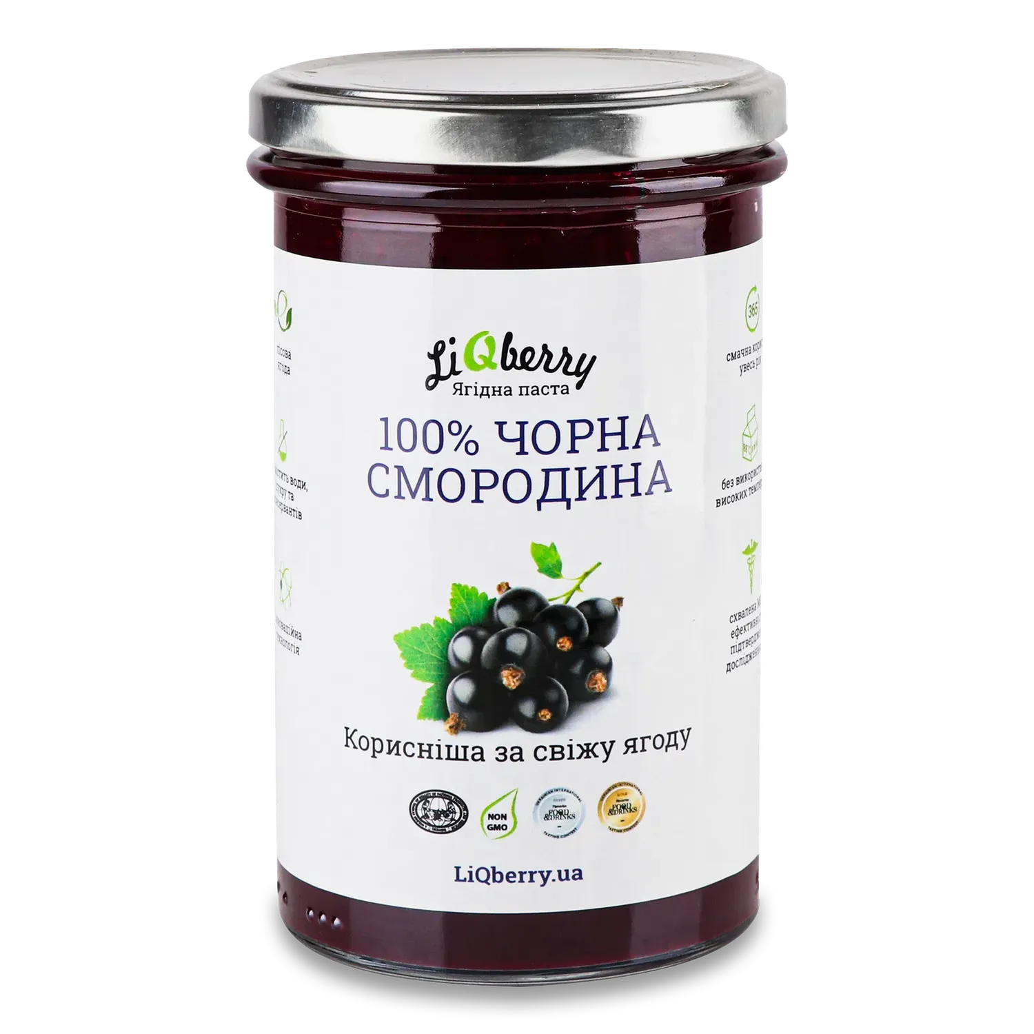 Паста LiQberry чорносмородинова 0. 545 л - фото 1