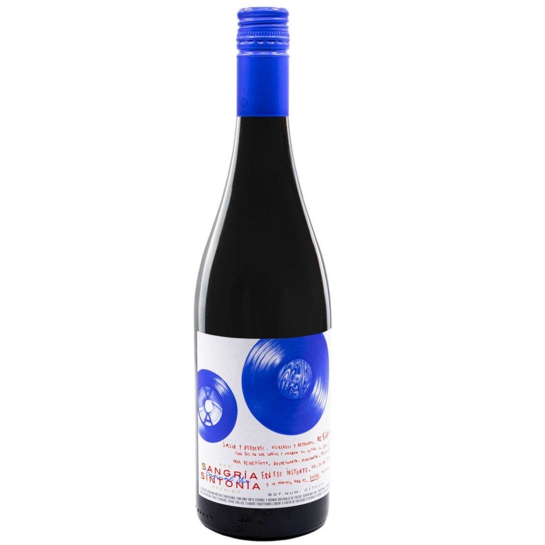 Напій винний Elvi Sintonia Sangria red, 7%, 0,75 л (866470) - фото 1
