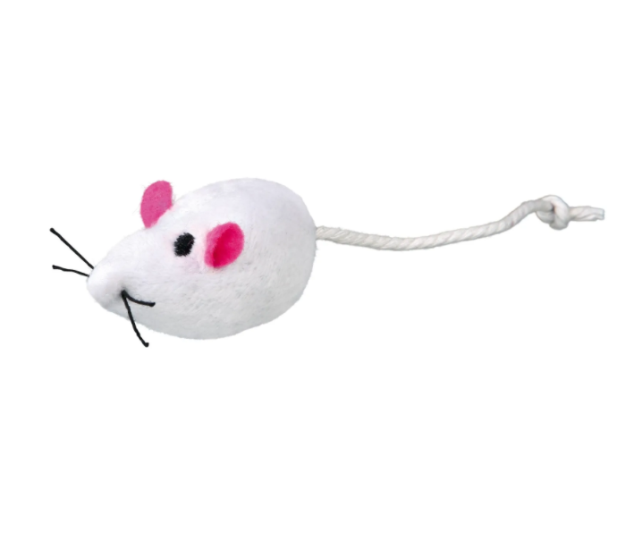Набор игрушек для кошек Trixie Мышки плюшевые, 5 см, 24 шт., в ассортименте (4055) - фото 4