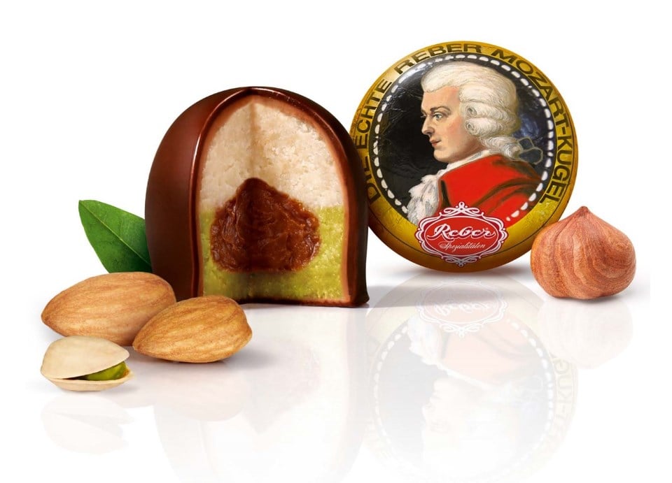 Конфеты шоколадные Reber Mozart Kugeln, 300 г - фото 2