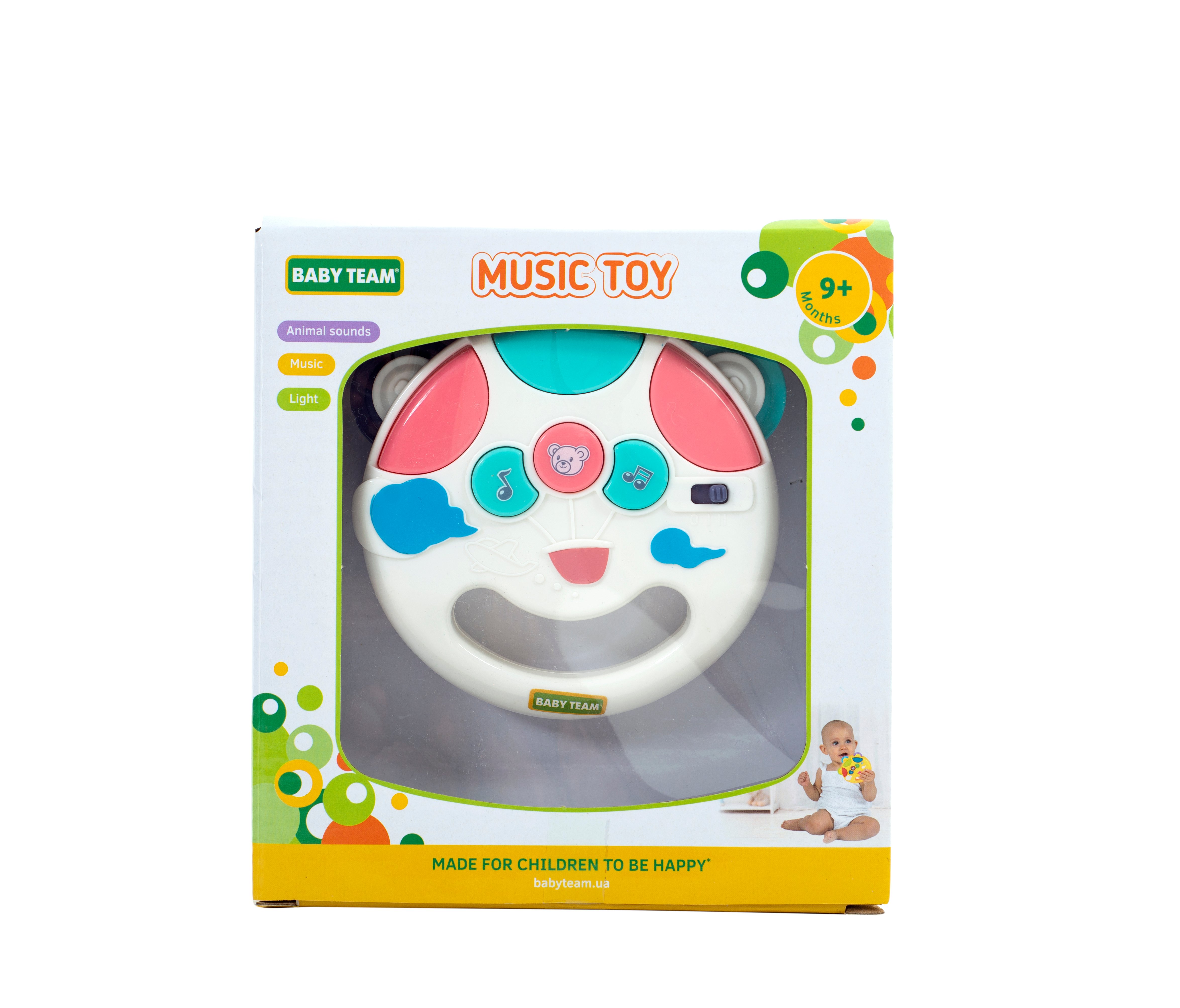Игрушка музыкальная Baby Team Бубен (8627_бубен) - фото 2