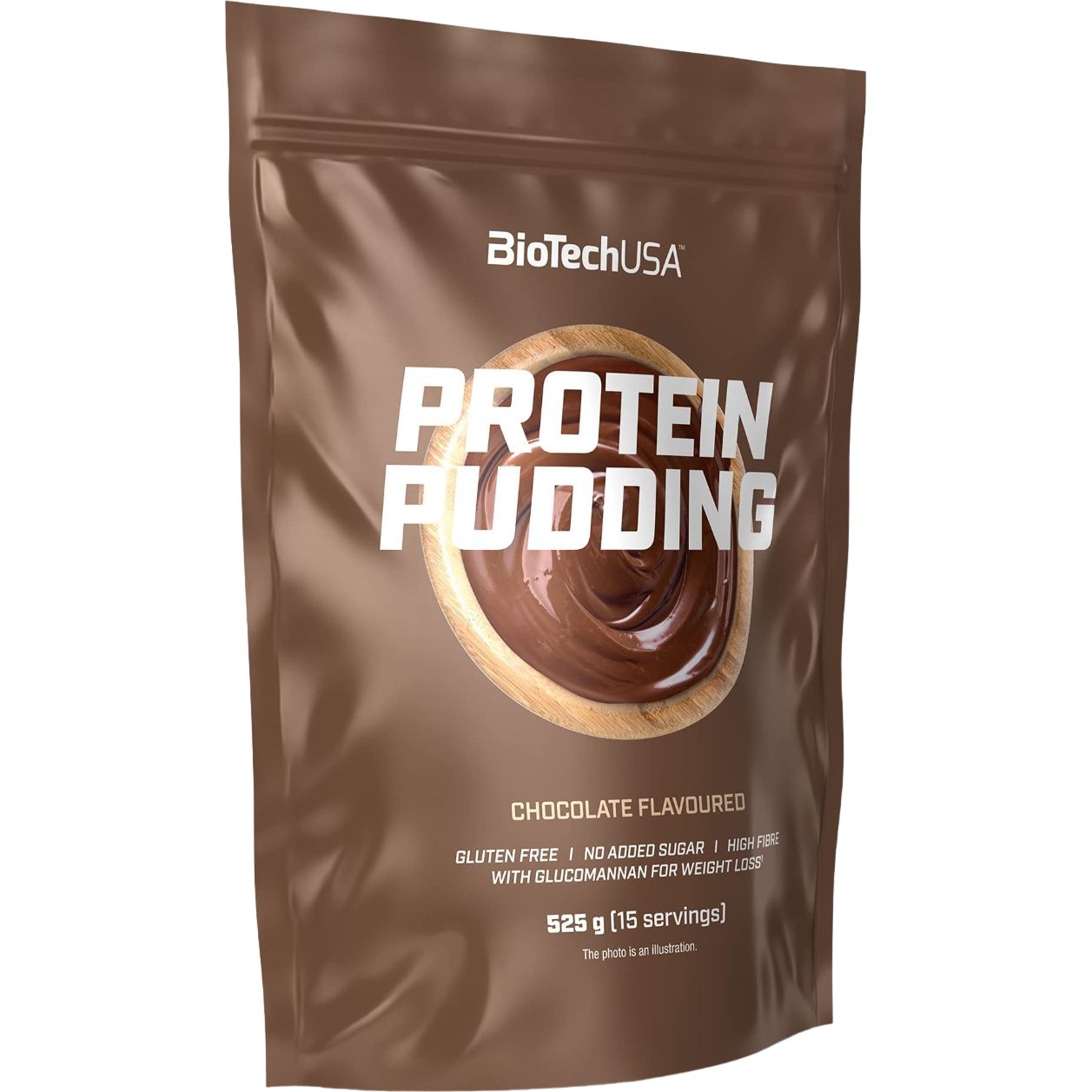 Протеїновий пудинг BioTech USA Protein Pudding Шоколад 525 г - фото 1