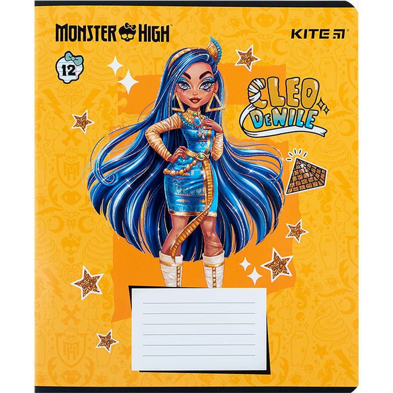 Набор тетрадей Kite Monster High А5 в линейку 12 листов 25 шт. (MH24-234) - фото 5