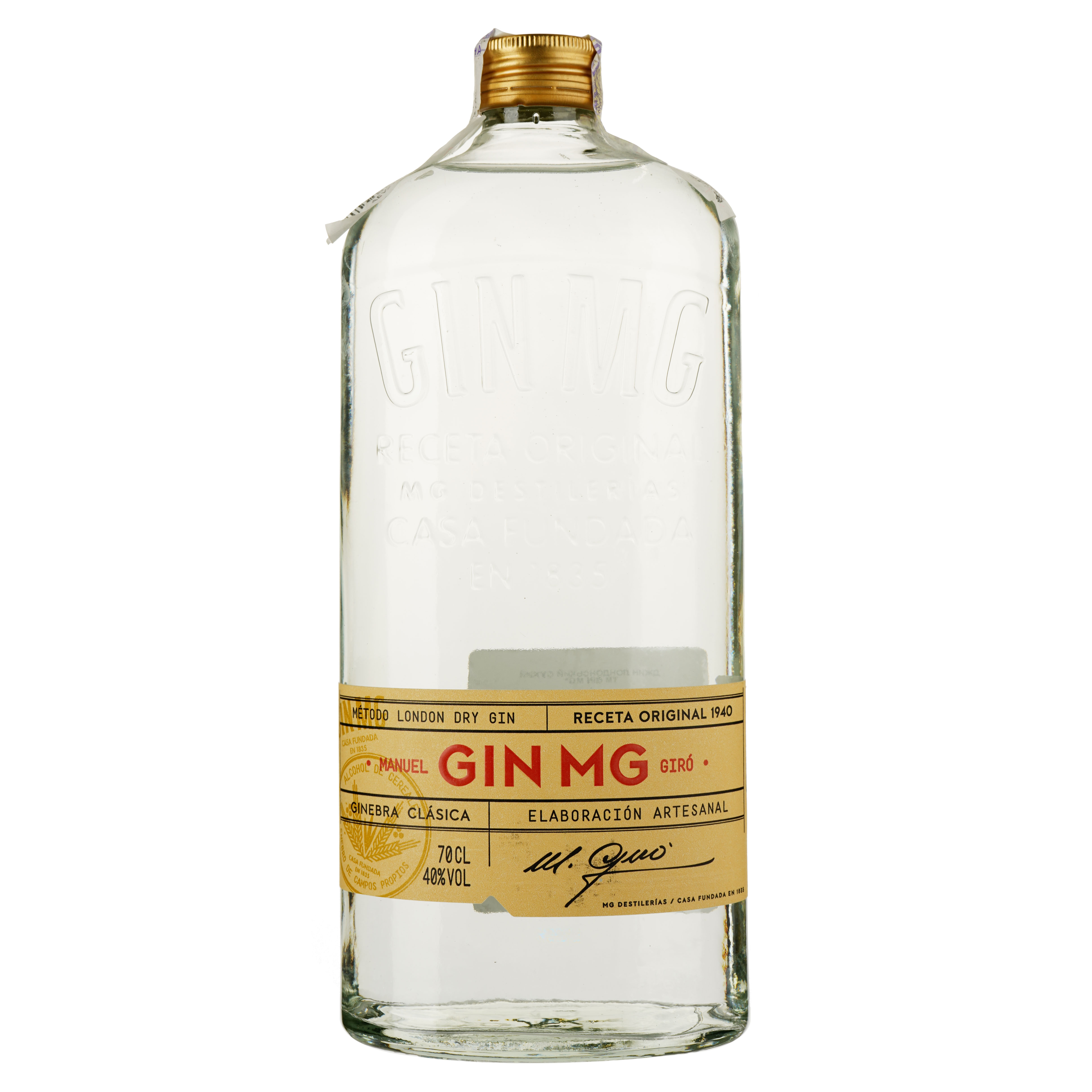 Джин Gin MG Classic, 40%, 0,7 л - фото 1