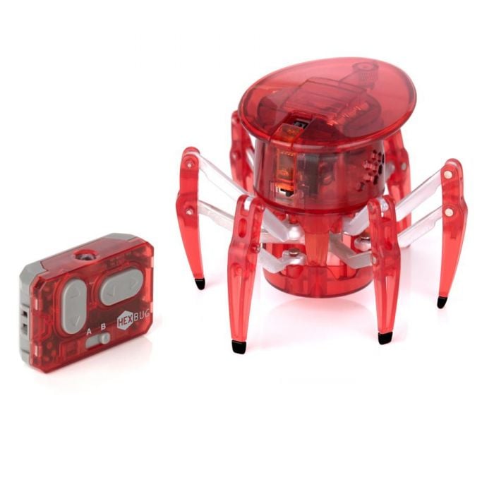 Нано-робот Hexbug Spider, на ИК-управлении, красный (451-1652_red) - фото 1
