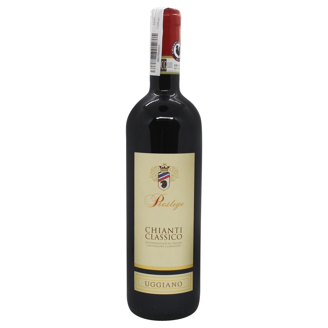 Вино Uggiano Prestige Chianti Classico DOCG, красное, сухое, 0,75 л - фото 1