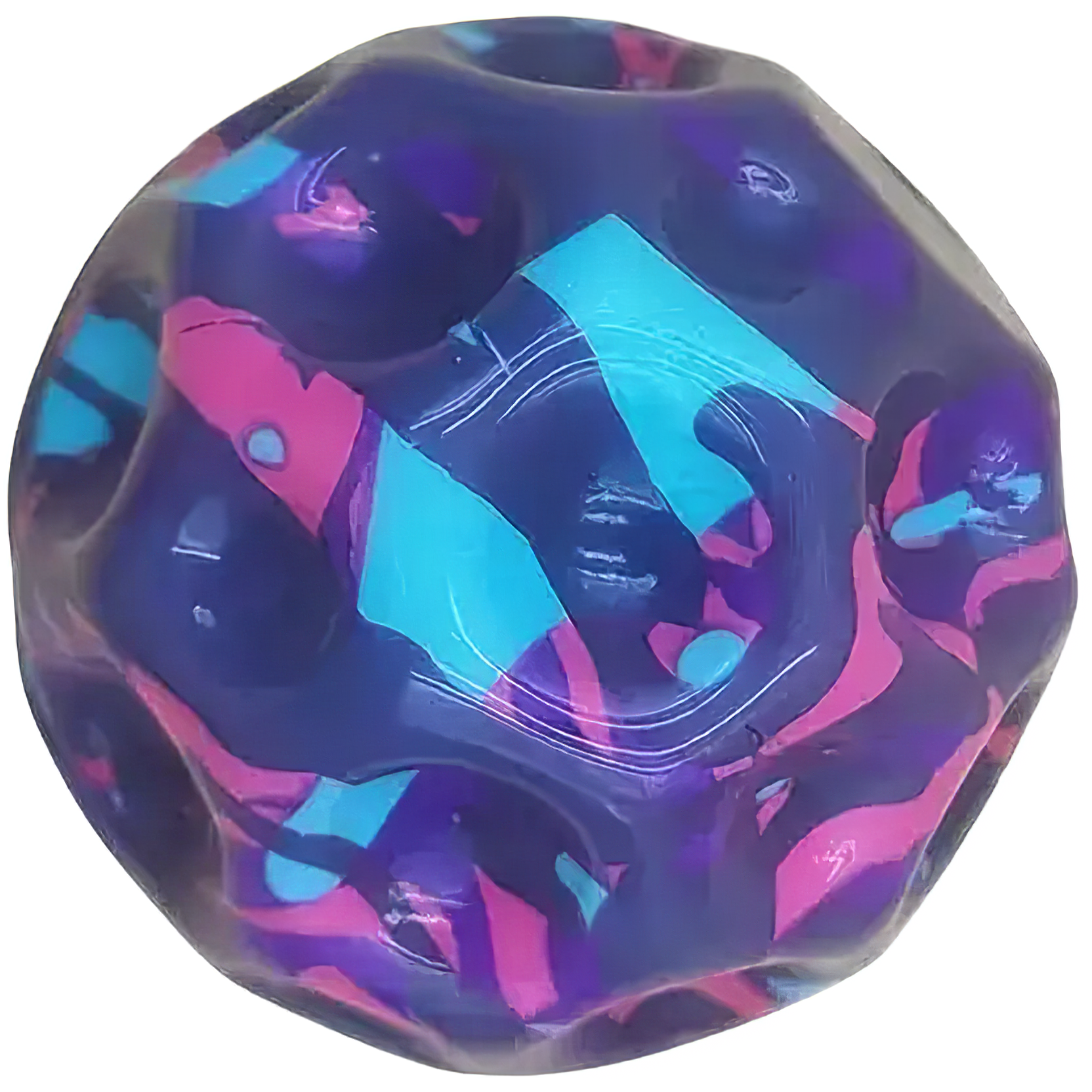 М'ячик-стрибунець GravityBall фіолетовий - фото 1
