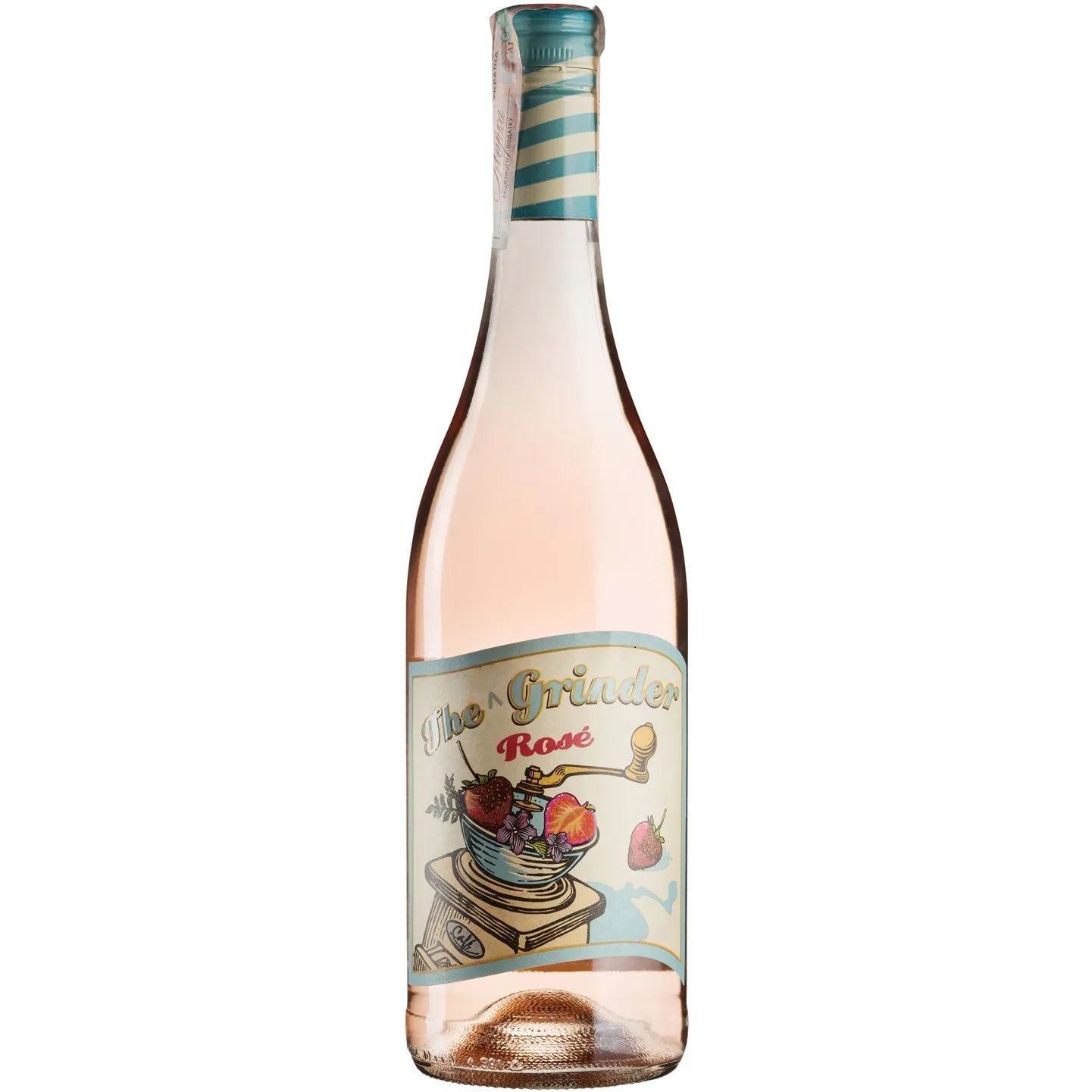 Вино The Grinder Rose, рожеве, сухе, 12,7%, 0,75 л (29838) - фото 1