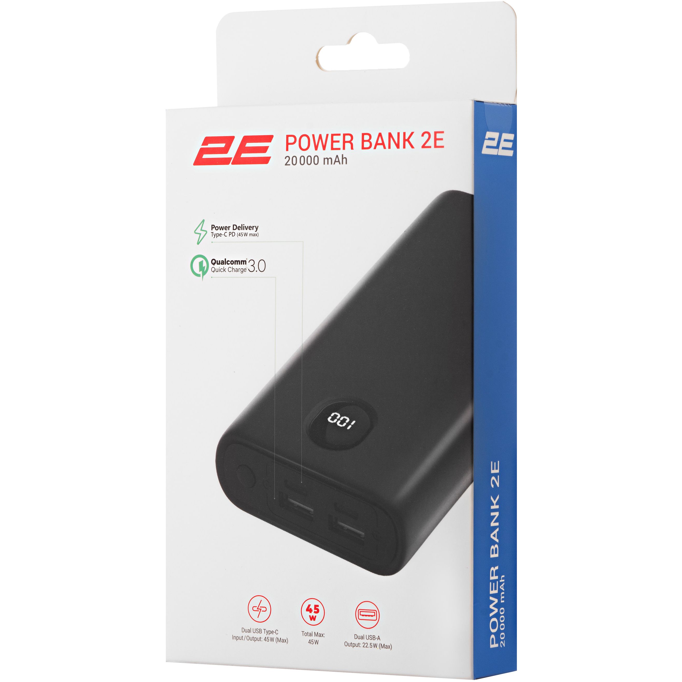 Портативний зарядний пристрій 2E Power Bank 20000 мАг (2E-PB2011-BLACK) - фото 9