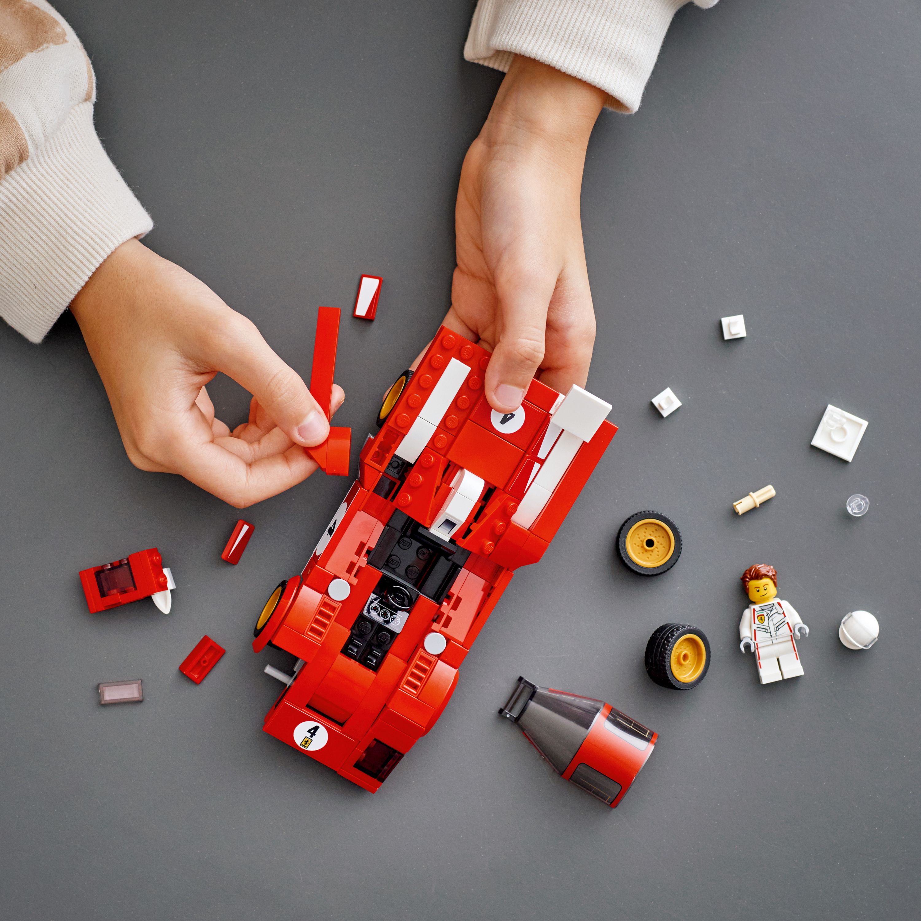 Конструктор LEGO Speed Champions 1970 Ferrari 512 M, 291 деталь (76906) - фото 3