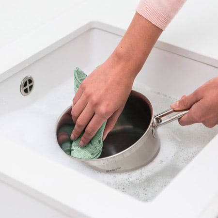Набор полотенец для посуды Brabantia SinkSide 30x30 см мятный 2 шт. (216282) - фото 2