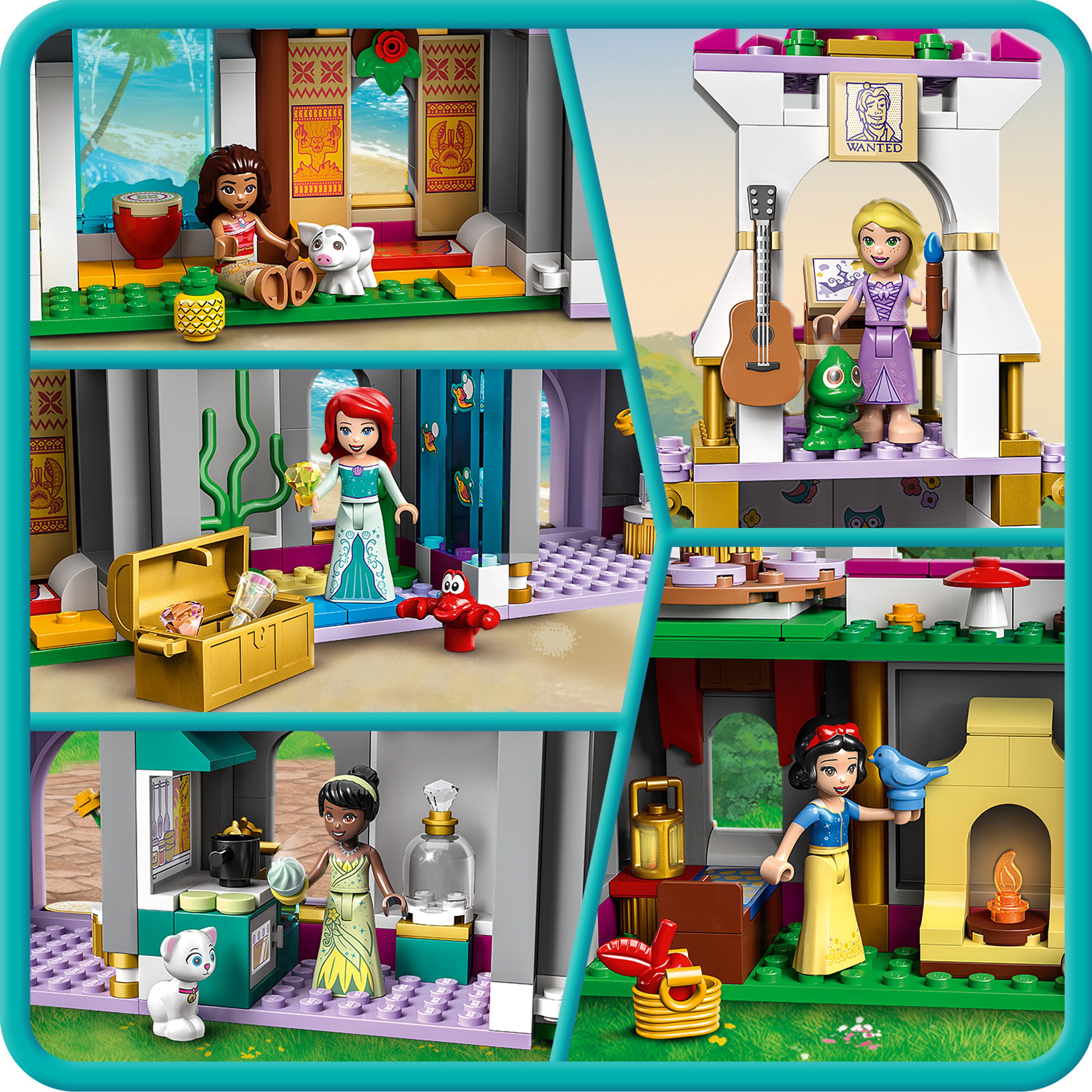 Конструктор LEGO Disney Princess, замок пригод, 698 деталей (43205) - фото 8