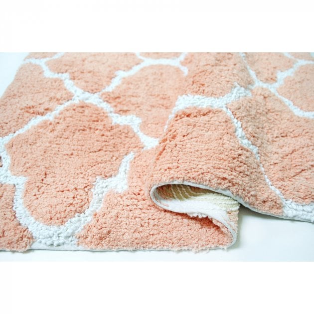 Набор ковриков Irya Bali narcicegi, 80х50 см и 60х45 см, персиковый (2000022195065) - фото 2