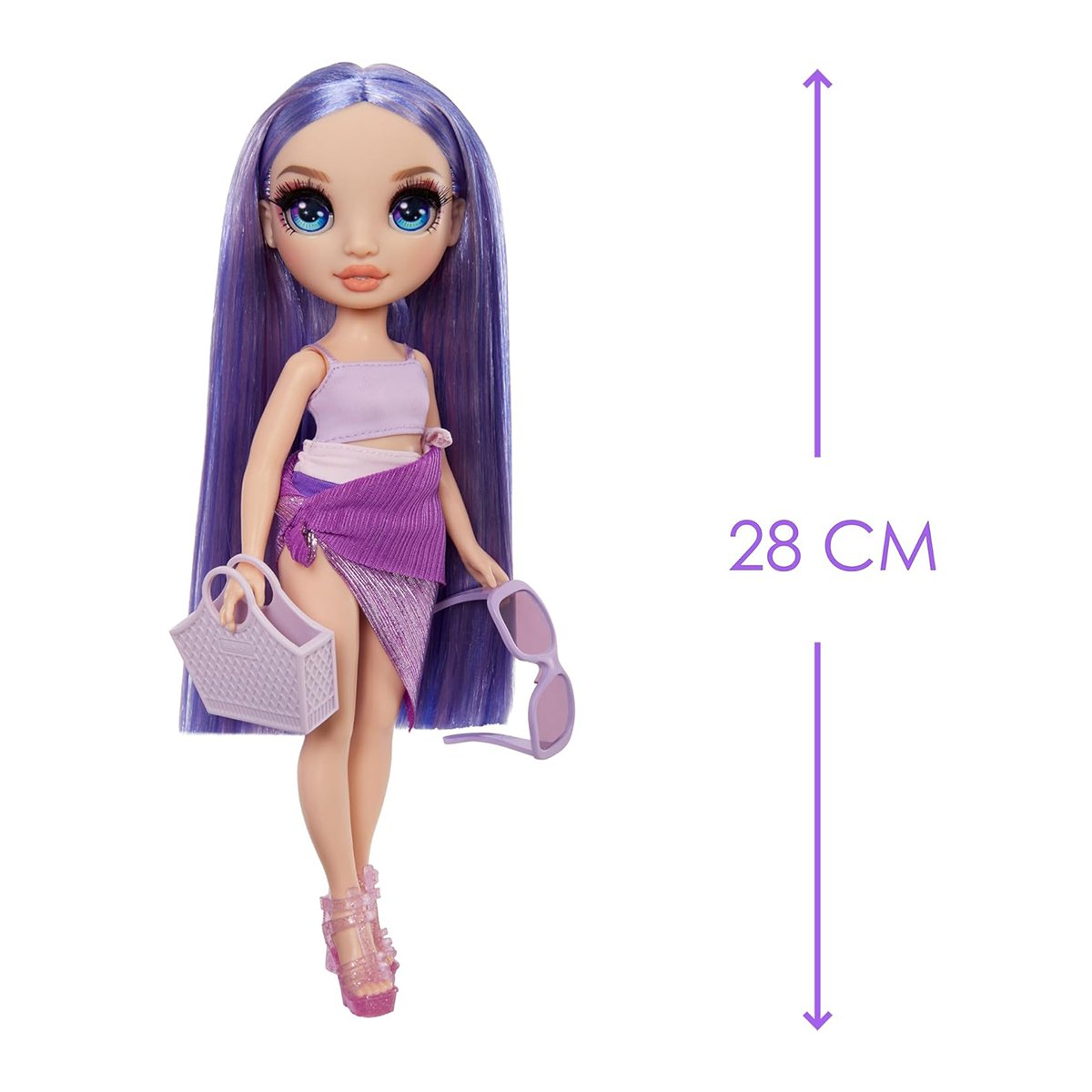 Кукла Rainbow High Swim & Style Violet с аксессуарами (507314) - фото 2