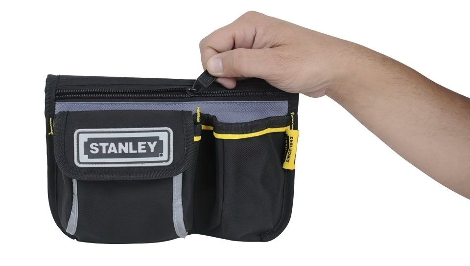 Сумка поясная для инструментов Stanley Basic Personal Pouch 3 отделений (1-96-179) - фото 6