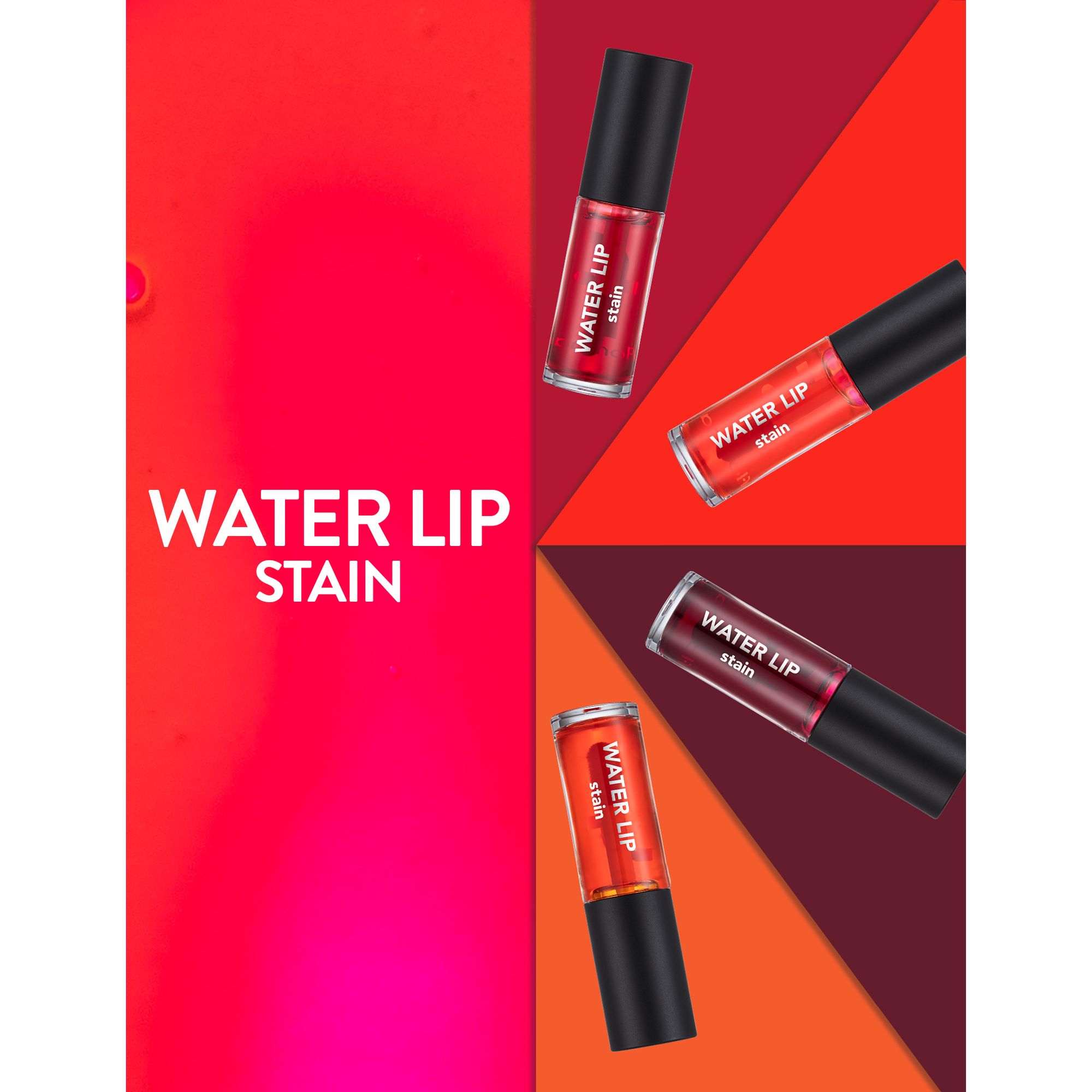 Тінт для губ Flormar Water Lip Stain відтінок 001 (Infinite Pink) 6.4 мл - фото 7