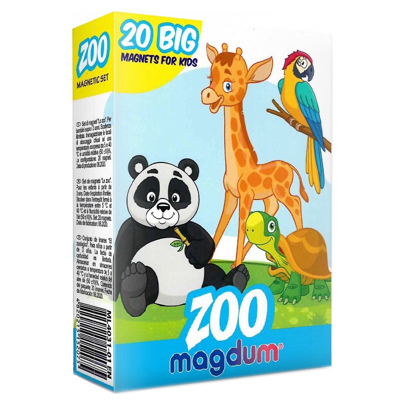 Набор магнитов Magdum Счастливые детки Зоопарк (ML4031-01 EN) - фото 1