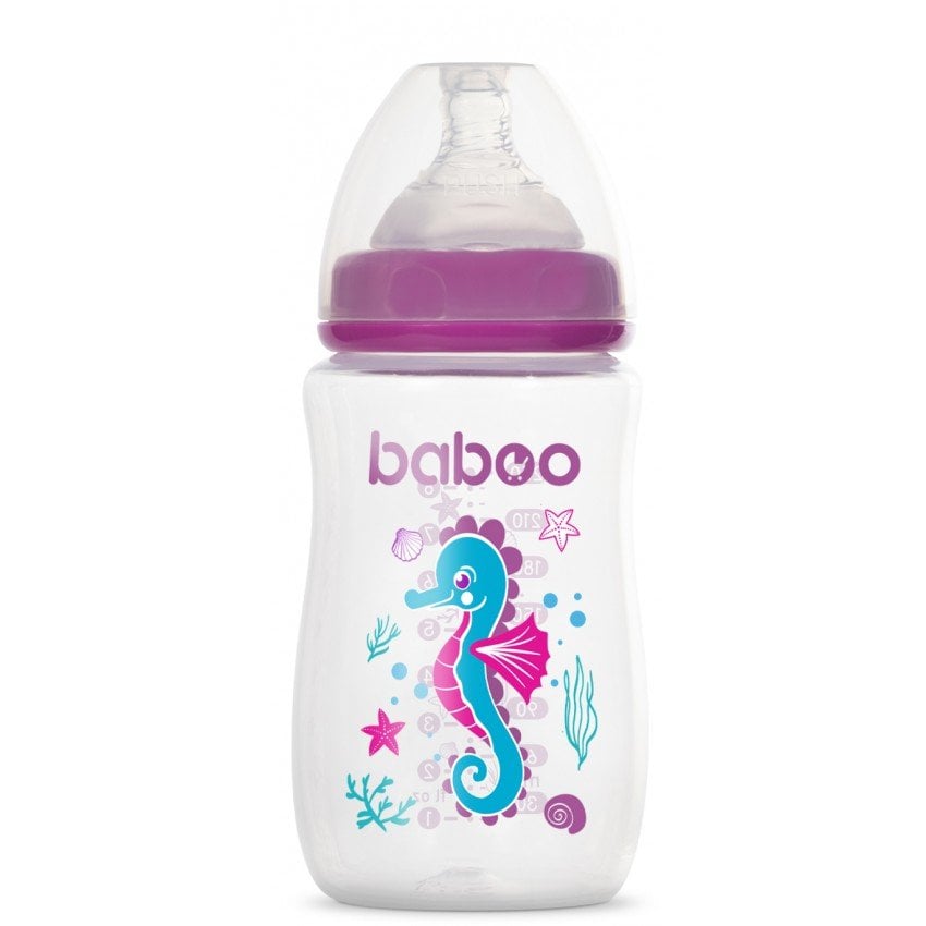 Пляшечка для годування Baboo Морський коник, 250 мл (90404) - фото 1