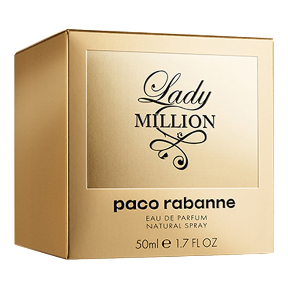 Парфюмированная вода для женщин Paco Rabanne Lady Million 50 мл - фото 3