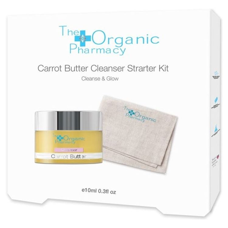 Косметичний набір The Organic Pharmacy Carrot Butter Cleanser Starter Kit, 10 мл - фото 1