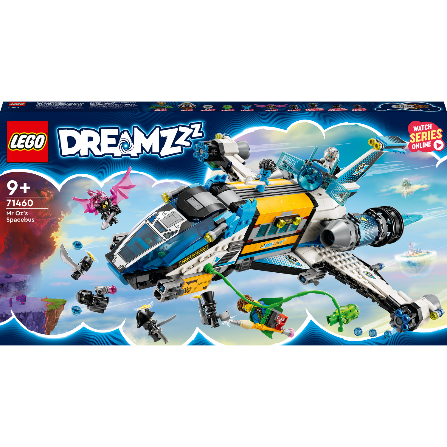 Конструктор LEGO DREAMZzz Космічний автобус пана Оза 878 деталей (71460) - фото 1