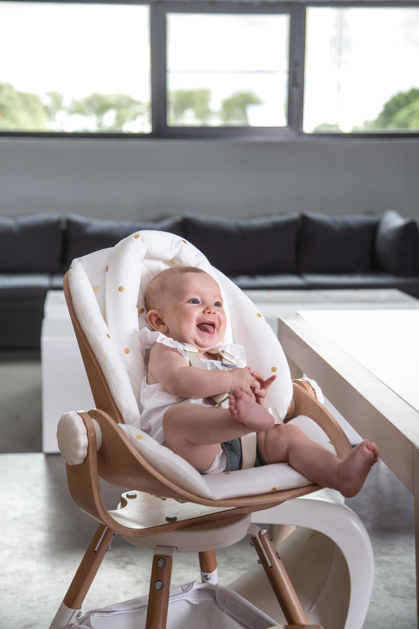 Подушка на сиденье для новорожденного Childhome Evolu (CHEVOSCNBJGD) - фото 6