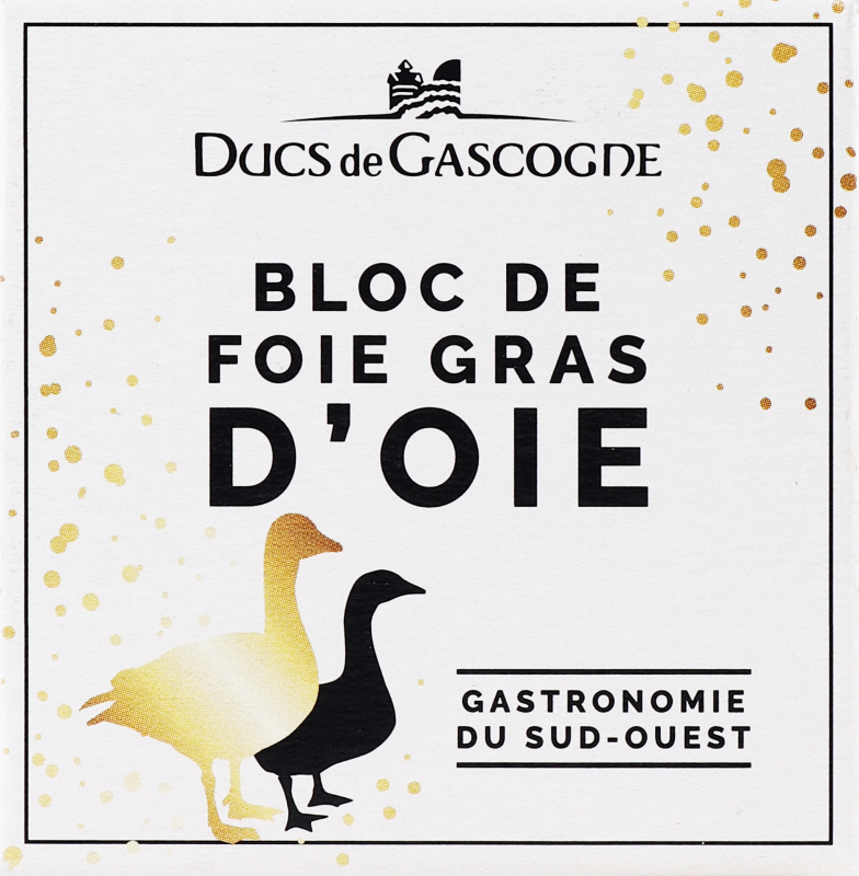 Фуа-гра Ducs de Gascogne зі шматочками гусячої печінки 65 г (872716) - фото 2