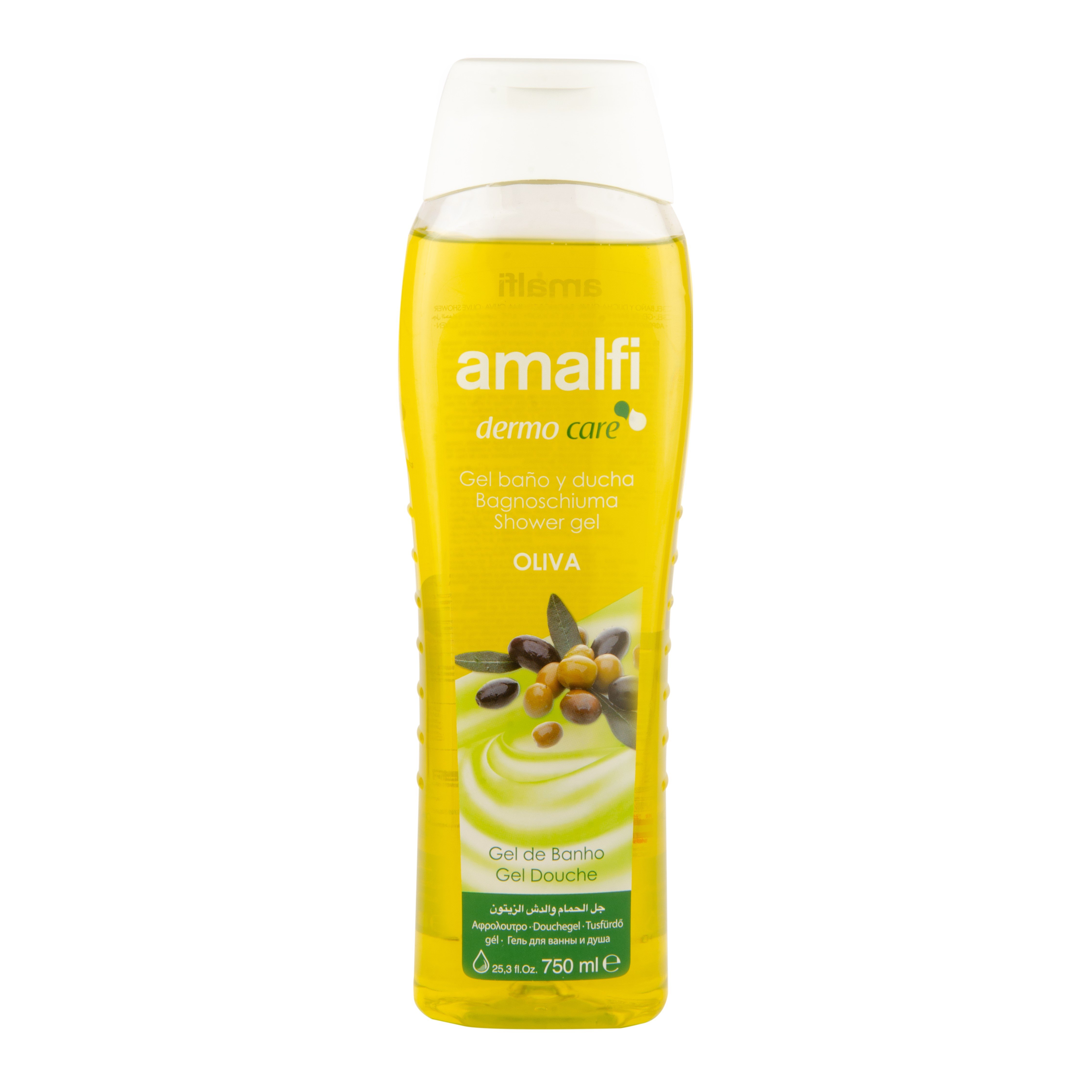 Гель для душа Amalfi, с экстрактом оливкового масла, 750 мл - фото 1