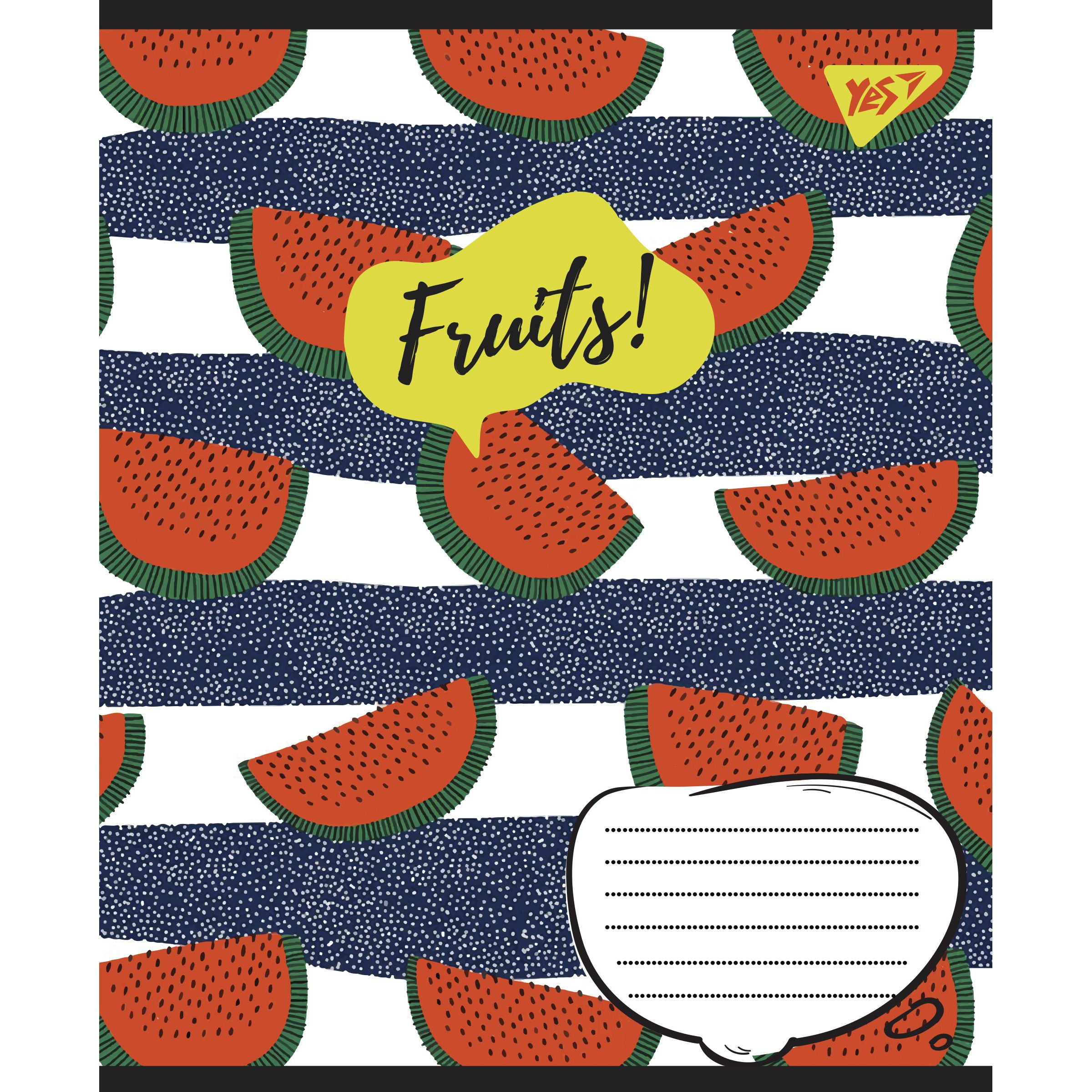 Зошит загальний Yes Fruits, A5, в лінію, 36 листів - фото 3
