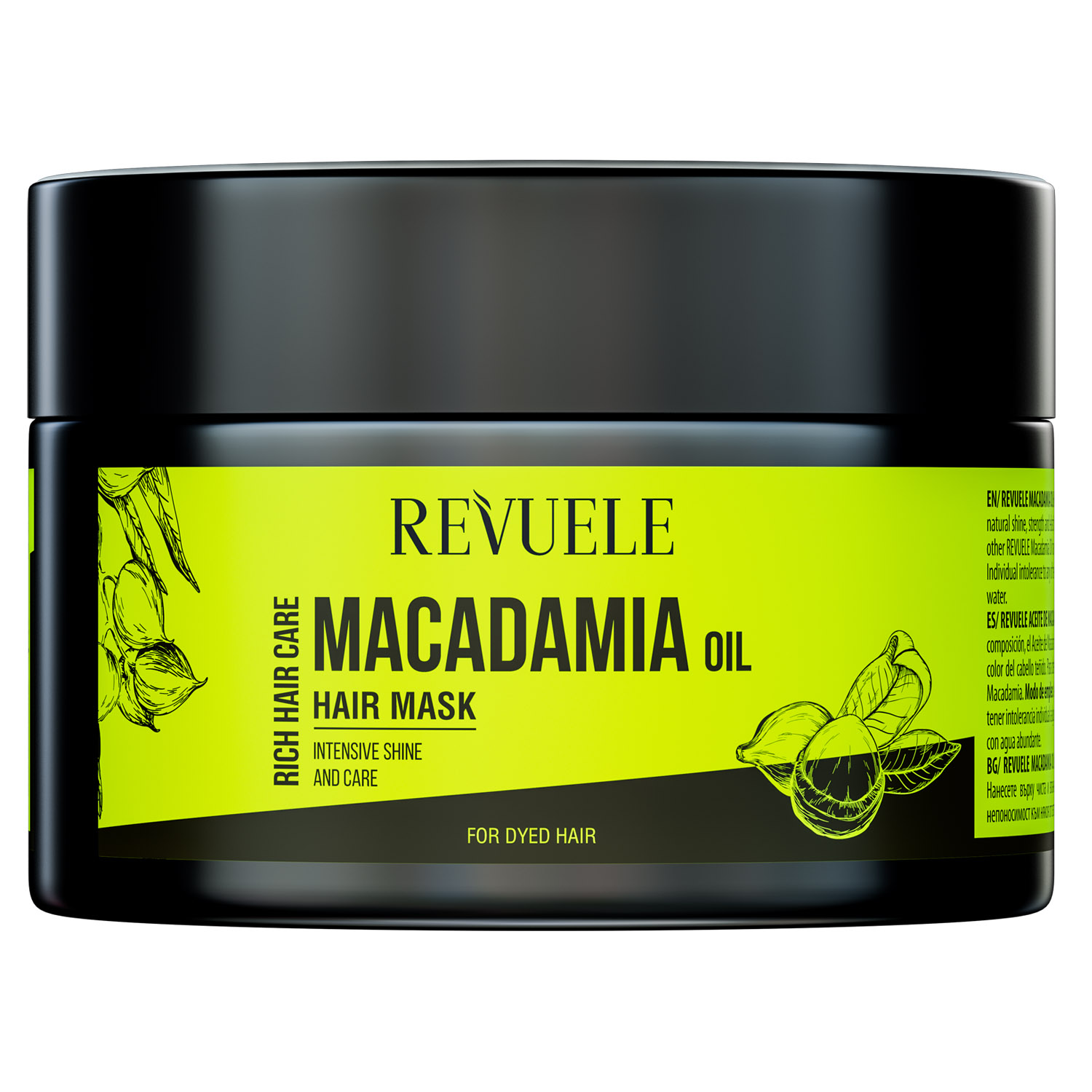 Маска для волосся Revuele з олією макадамії, 360 мл - фото 1