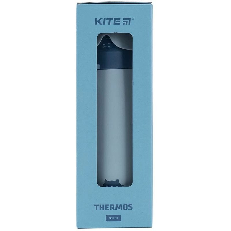 Термос Kite Сat 350 мл блакитний (K21-376-01) - фото 4