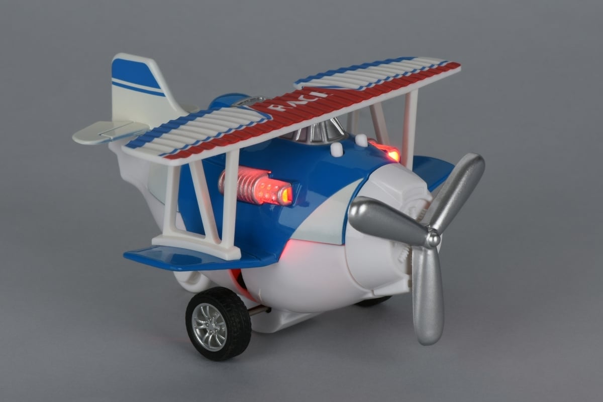 Літак Same Toy Aircraft, зі світлом та музикою, синій (SY8012Ut-2) - фото 4