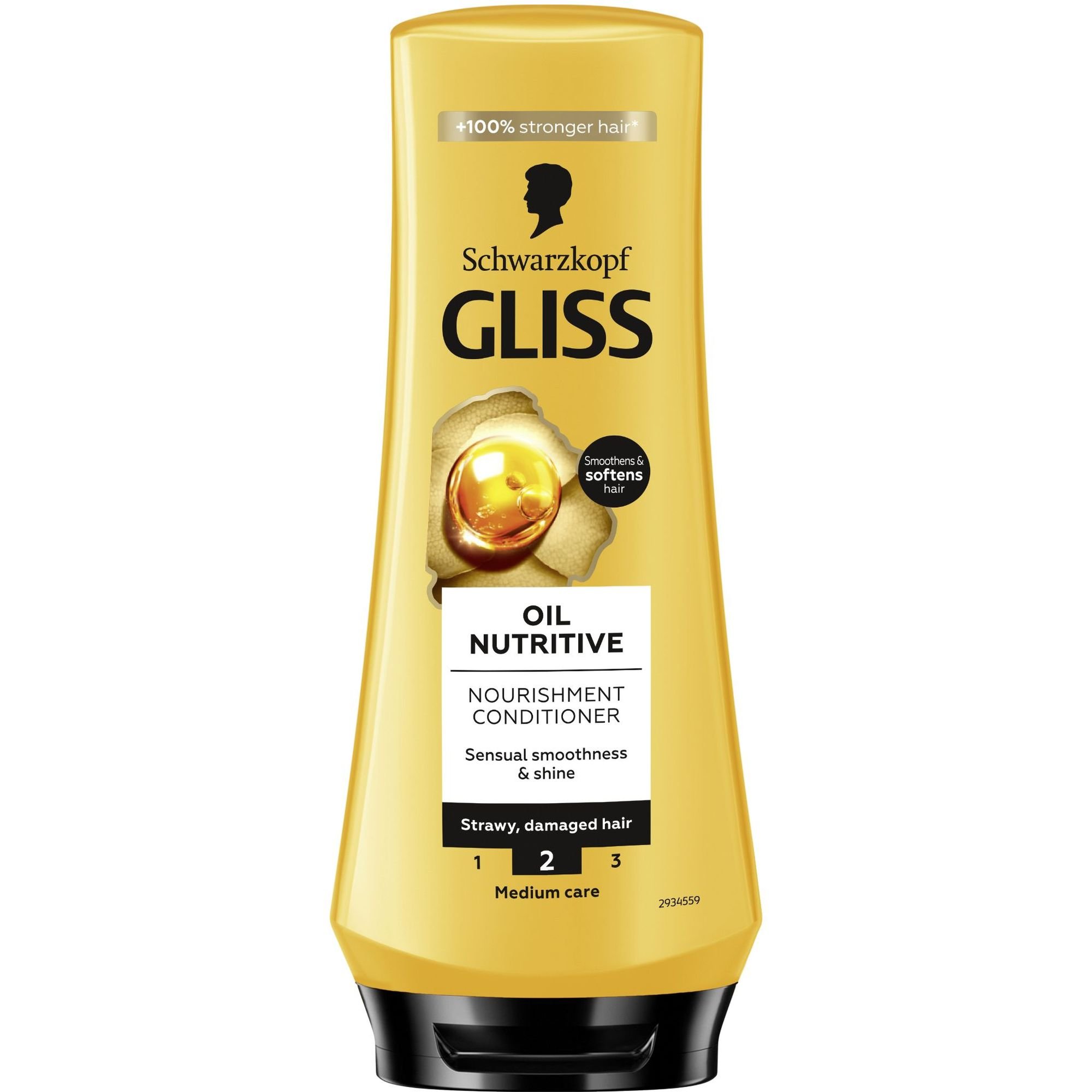 Бальзам Gliss Oil Nutritive для сухих и поврежденных волос 200 мл - фото 1