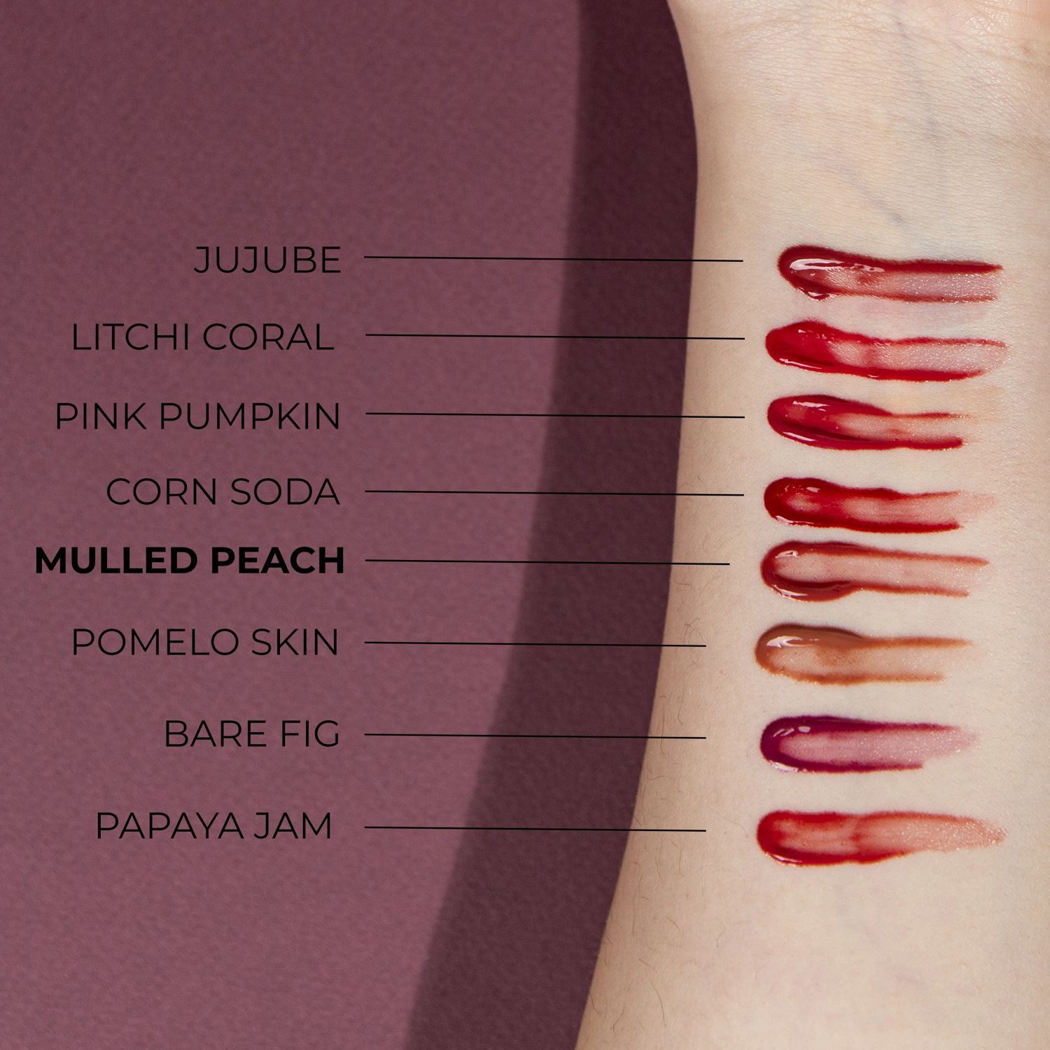 Тінт для губ Rom&nd Juicy Lasting Tint 18 Mulled Peach 5.5 г - фото 5