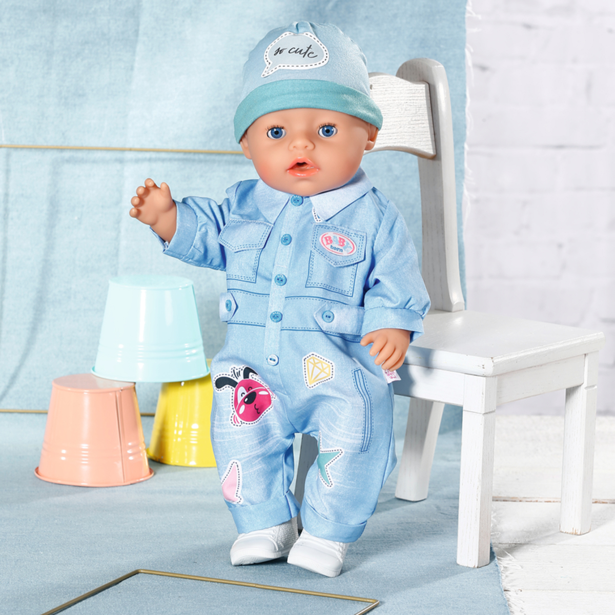 Одежда для куклы Baby Born Джинсовый стиль (832592) - фото 3
